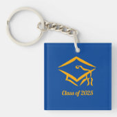Porte-clés Classe de 20 ? ? Personnaliser BLUGLD Année (Devant)