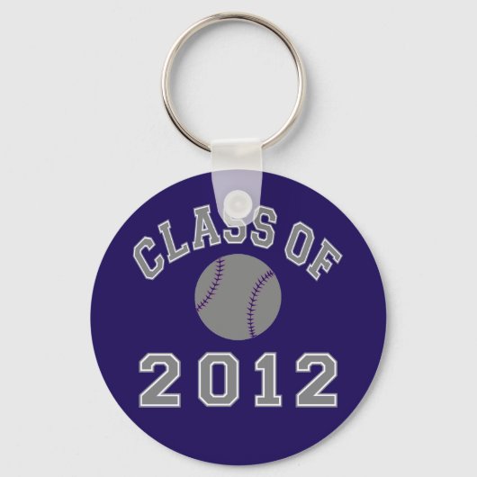 Porte-clés Classe De Baseball 2012 - Grey (Recto)
