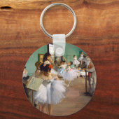 Porte-clés Classe de danse par Edgar Degas (Recto)