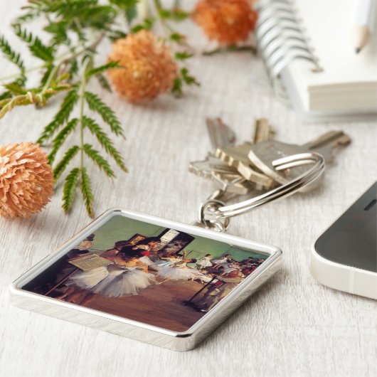 Porte-clés Classe de danse par Edgar Degas (Côté)