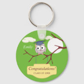 Porte-clés Classe de félicitations personnalisée de 2021 (Recto)