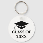 Porte-clés Classe de fin d'études simple (Recto)