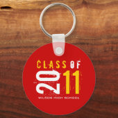 Porte-clés Classe de Key-Chain 2011 (rouge) (Recto)