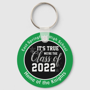 Porte-clés Classe de lycée personnalisée de 2022