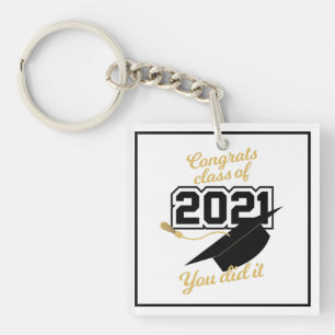 Porte-clés Classe de Porte - clé de diplômes 2021