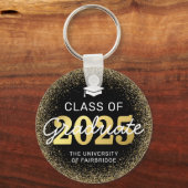 Porte-clés Classe d'or noir de 2023 (Recto)