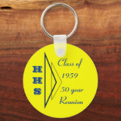 Porte-clés Classe Hastings de 1959 50e réunion (Recto)