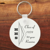 Porte-clés Classe Hastings de 1959 Réunion de 50 ans (Recto)