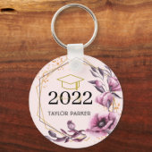 Porte-clés Classe personnalisée de 2023 Graduation (Recto)