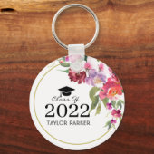 Porte-clés Classe personnalisée de 2023 Graduation (Recto)