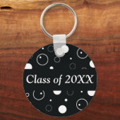 Porte-clés Classe Personnalisée Géométrique De Porte - clé (Recto)