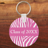 Porte-clés Classe Personnalisée Zebra De Porte - clé (Recto)