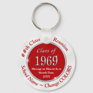 Porte-clés Classe Red White pas cher de cadeaux 1969, Personn