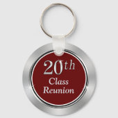 Porte-clés Classe Reunion 20 ans Cadeaux Faveurs Bourgogne, A (Verso)