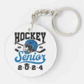 Porte-clés Classe supérieure de hockey de 2024 (Dos)