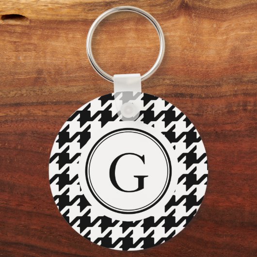 Porte-clés Classe White Houndstooth (Recto)