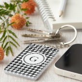 Porte-clés Classe White Houndstooth (Devant droit)