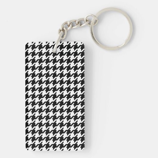 Porte-clés Classe White Houndstooth (Dos)