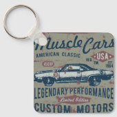 Porte-clés Classic Car Retro (Recto)