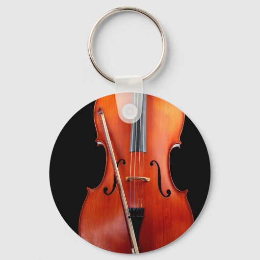 Porte-clés Classic cello on black (Recto)