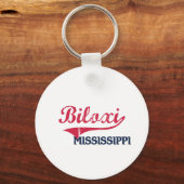 Porte-clés Classic de Biloxi Mississippi (Recto)