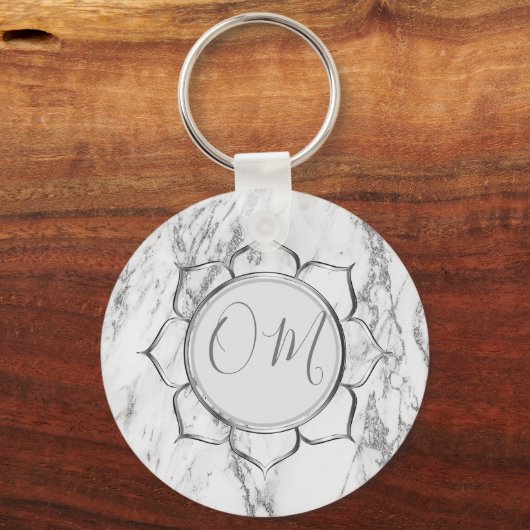 Porte-clés Classic Elegant Marble OM (Recto)