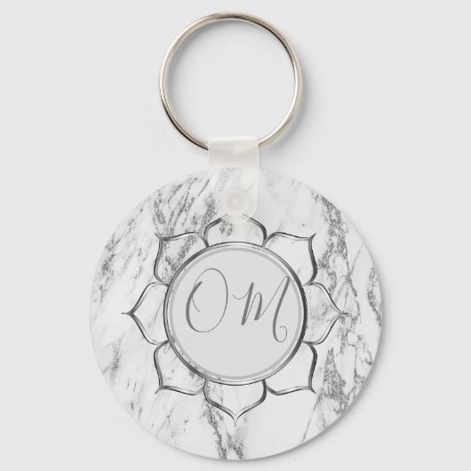 Porte-clés Classic Elegant Marble OM (Verso)