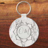 Porte-clés Classic Elegant Marble OM (Recto)