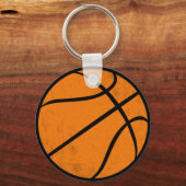 Porte-clés Classic Varsity Basketball Hoops Game Day Style (Recto)