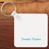 Porte-clés Classical Handwriting Minimalist Professional (Recto)