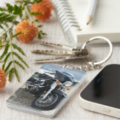 Porte-clés Classique 1600 de Kawasaki Vulcan (Devant droit)