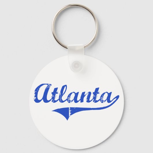 Porte-clés Classique Atlanta City (Recto)