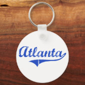 Porte-clés Classique Atlanta City (Recto)