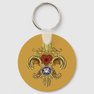 Porte-clés Classique de porte - clé de la Louisiane