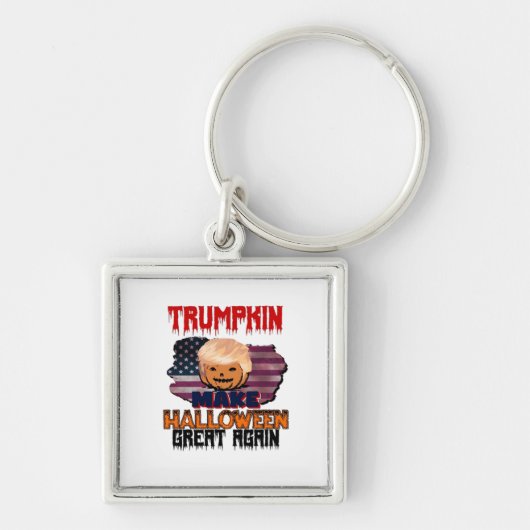 Porte-clés Classique d'Halloween de Trumpkin (Devant)