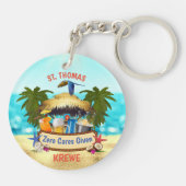 Porte-clés Classique du Beach Tiki Bar (Dos)