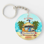 Porte-clés Classique du Beach Tiki Bar (Devant)