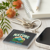 Porte-clés Classique La nature pour tous (Devant Droit)