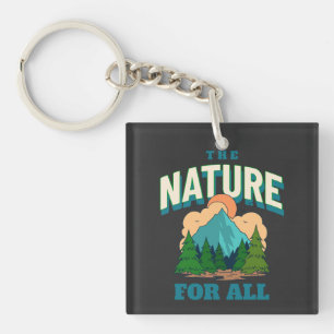 Porte-clés Classique La nature pour tous