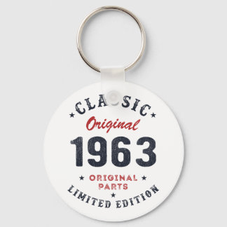 Porte-clés Classique Original 1963 Pièces Originales Cadeau A