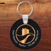 Porte-clés Classy House Realtor Promotional Keychains  (Recto)