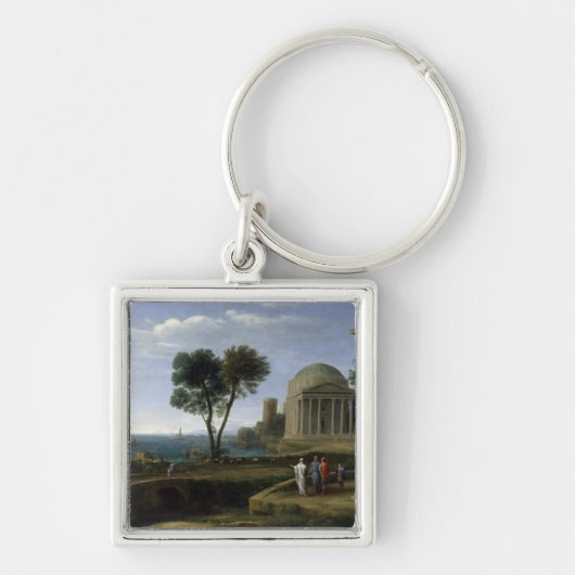 Porte-clés Claude Lorrain Paysage avec Aeneas à Delos (Devant)