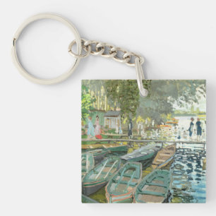 Porte-clés Claude Monet. Baigneurs à La Grenouillère
