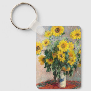 Porte-clés Claude Monet Bouquet de Tournesols 1881 Art