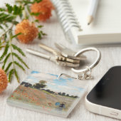 Porte-clés Claude Monet - Champ de coquelicots (Devant Droit)
