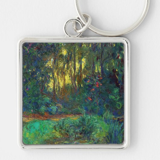 Porte-clés Claude Monet - Coin d'un étang avec des Nénuphars (Devant)