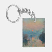 Porte-clés Claude Monet - Coucher de soleil sur la Seine à La (Devant gauche)