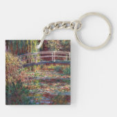 Porte-clés Claude Monet - Eau Lily étang, Harmonie rose (Dos)