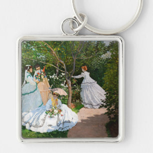 Porte-clés Claude Monet - Femmes au jardin