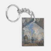 Porte-clés Claude Monet - Gare Saint-Lazare Vue extérieure (Devant gauche)